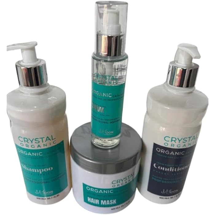 I Moon cosmetics - Crystal Orgnic hair care set of four